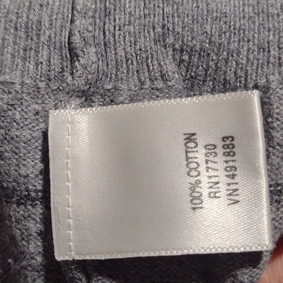 Grey & Black Striped Sweater - Picture 9 of 9